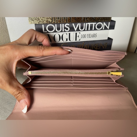 CELINE Light Pink Long Continental Wallet - Picture 11 of 15